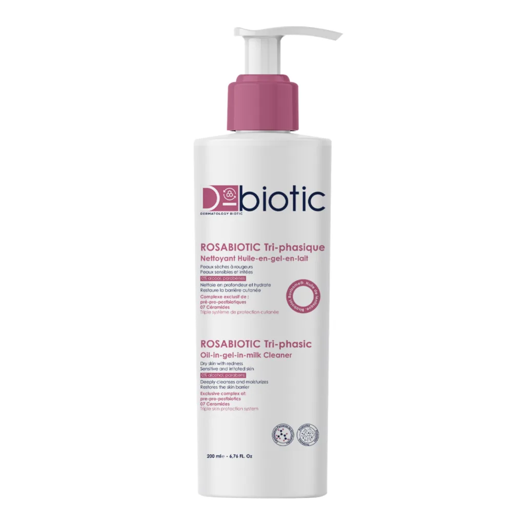 D-BIOTIC ROSABIOTIC Tri-Phasique Gel Nettoyant