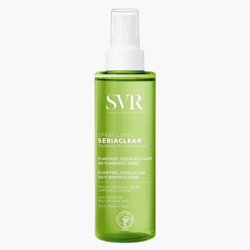 SVR-Sebiaclear-Spray-Corps-Purifiant-Anti-Imperfections-150ml SVR Sebiaclear Spray Corps Purifiant Anti-Imperfections – 150ml