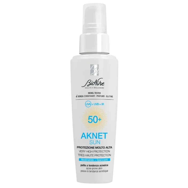 BioNike AKNET Sun Très Haute Protection Spf50+ - 50ml
