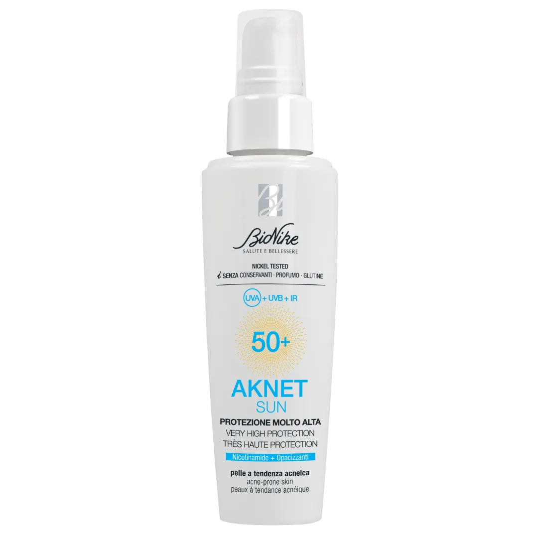 BioNike AKNET Sun Très Haute Protection Spf50+ - 50ml