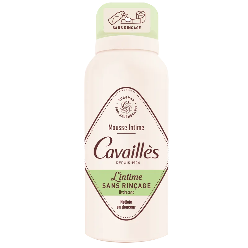 Cavaillès L'intime Hydratant Mousse Intime Sans Rinçage 100ml