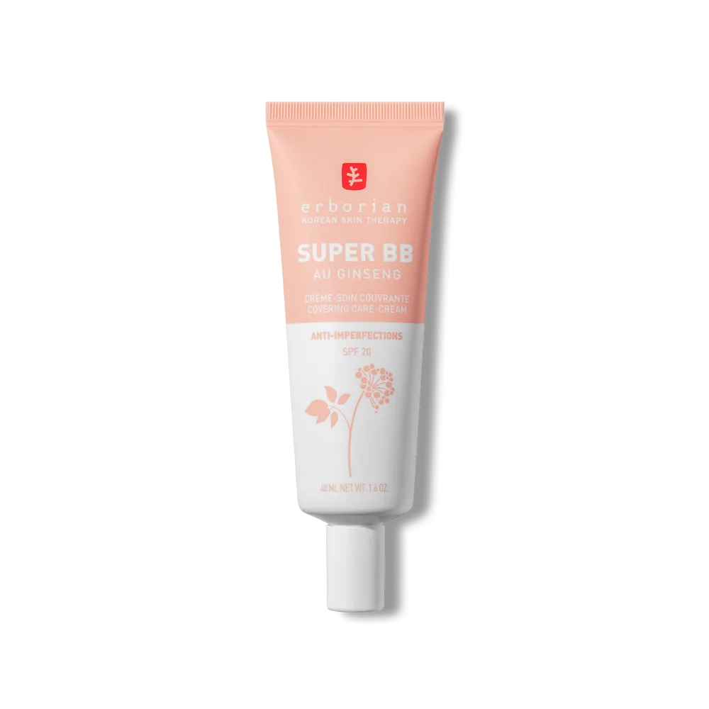 Erborian Super BB - BB Crème Couvrante Anti-imperfections Teinte Claire | 40ml
