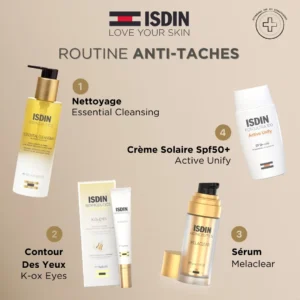 Isdin Isdinceutics Melaclear Sérum Anti-Taches 30ml + Trousse Offerte – Image 5