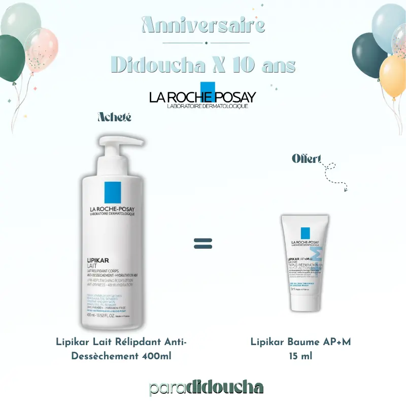 Lipikar Lait Rélipdant Anti-Dessèchement 400ml
