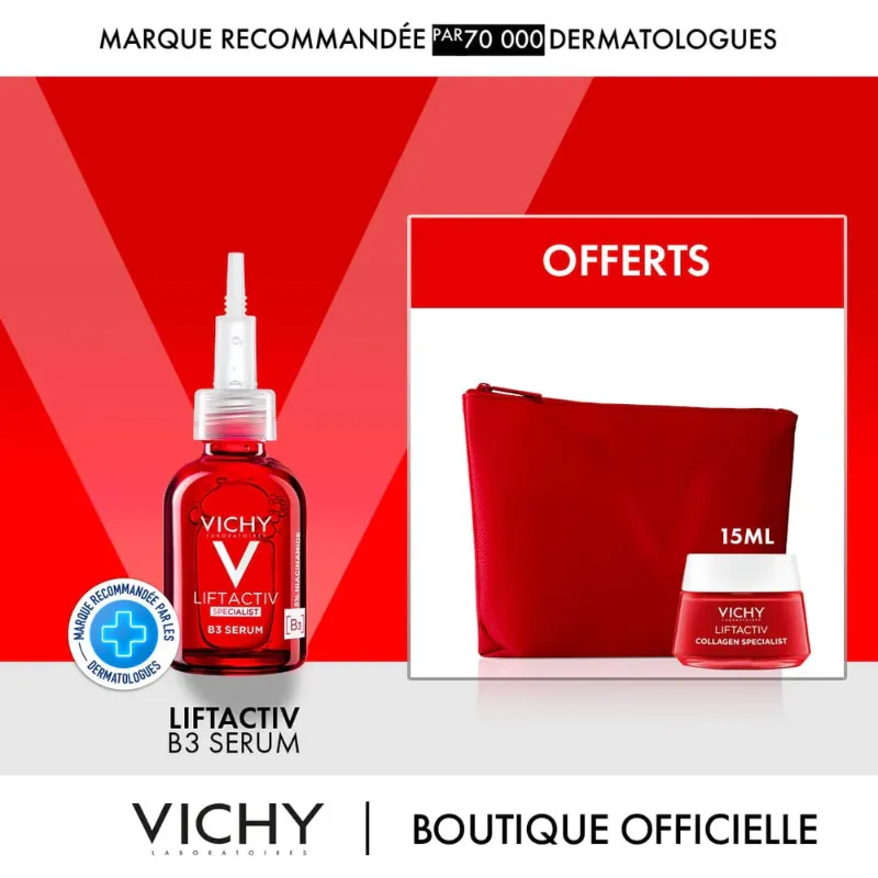 Vichy LIFTACTIV Specialist Sérum B3 Rides & Taches - 30ml + Cadeaux Offerts