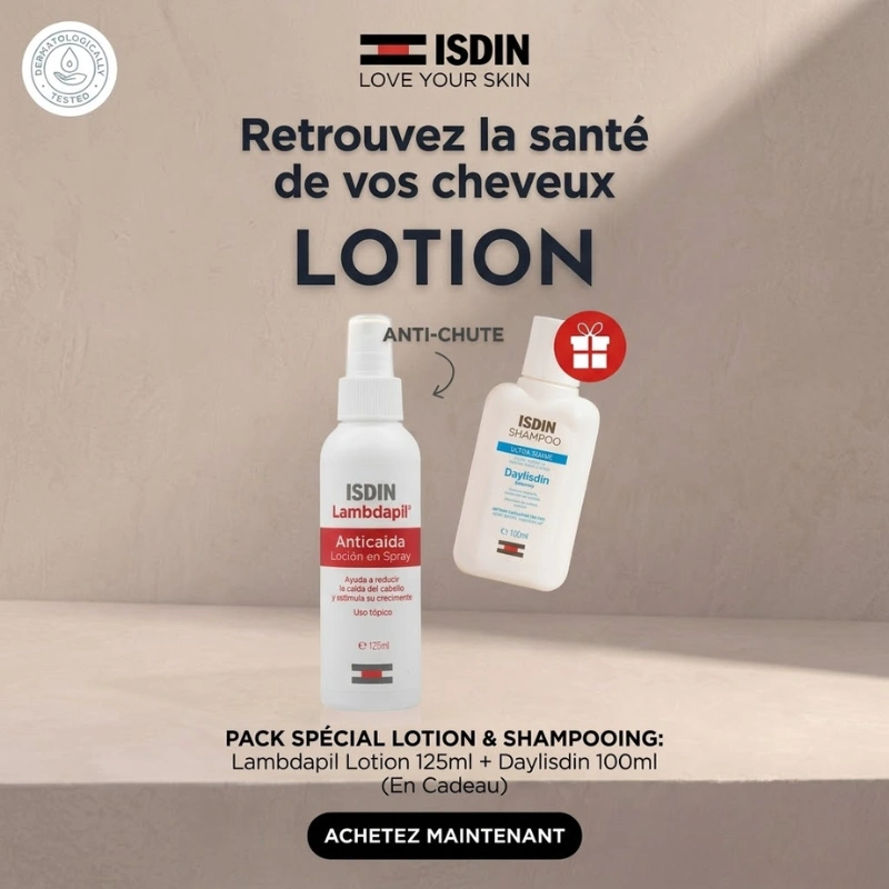 Isdin Lambdapil Lotion Anti-Chute Parapharmacie Maroc