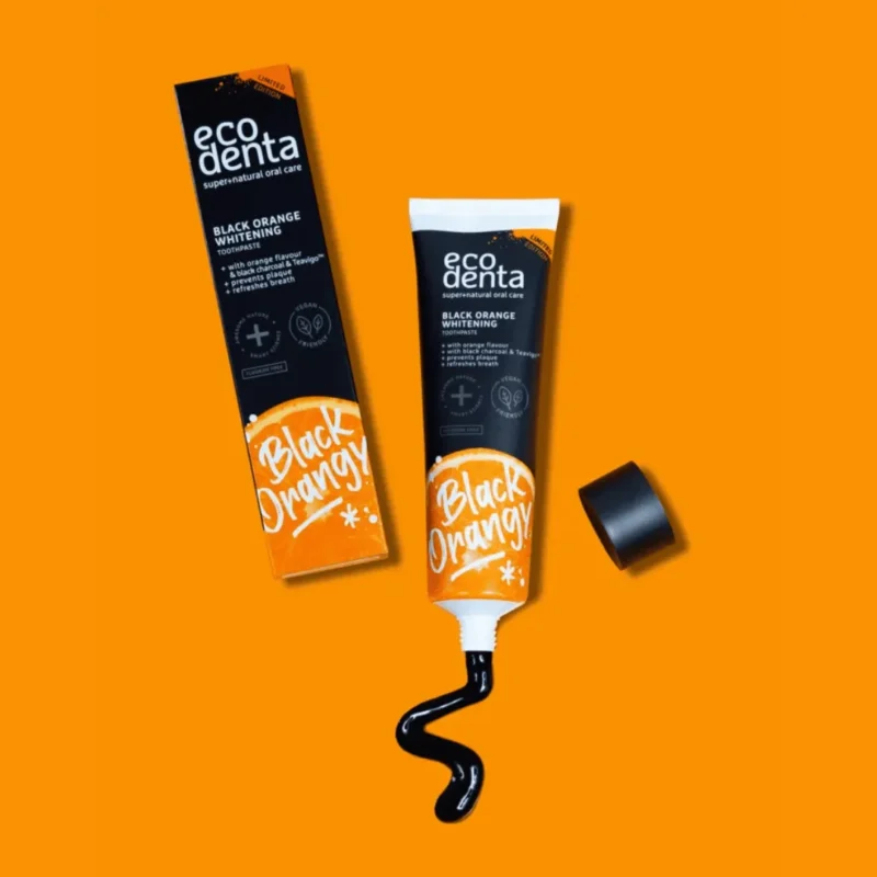 ECODENTA Black orange whitening toothpaste