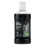 ECODENTA Bain de Bouche Extraordinaire Blanchissant au Charbon Noir – 500 ml