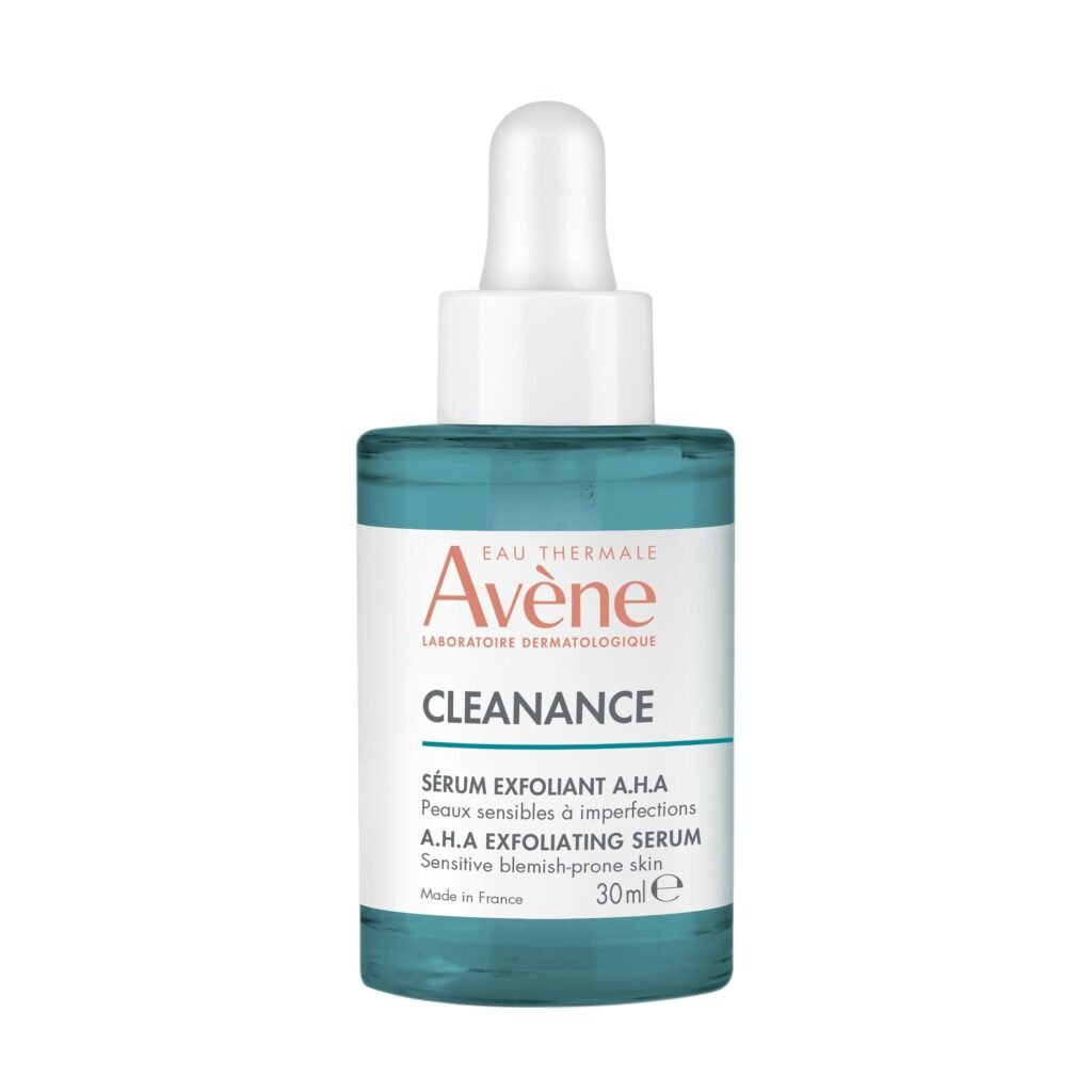 Sérum Exfoliant Anti-Imperfections Avène Cleanance A.H.A aux acides naturels pour peaux sensibles