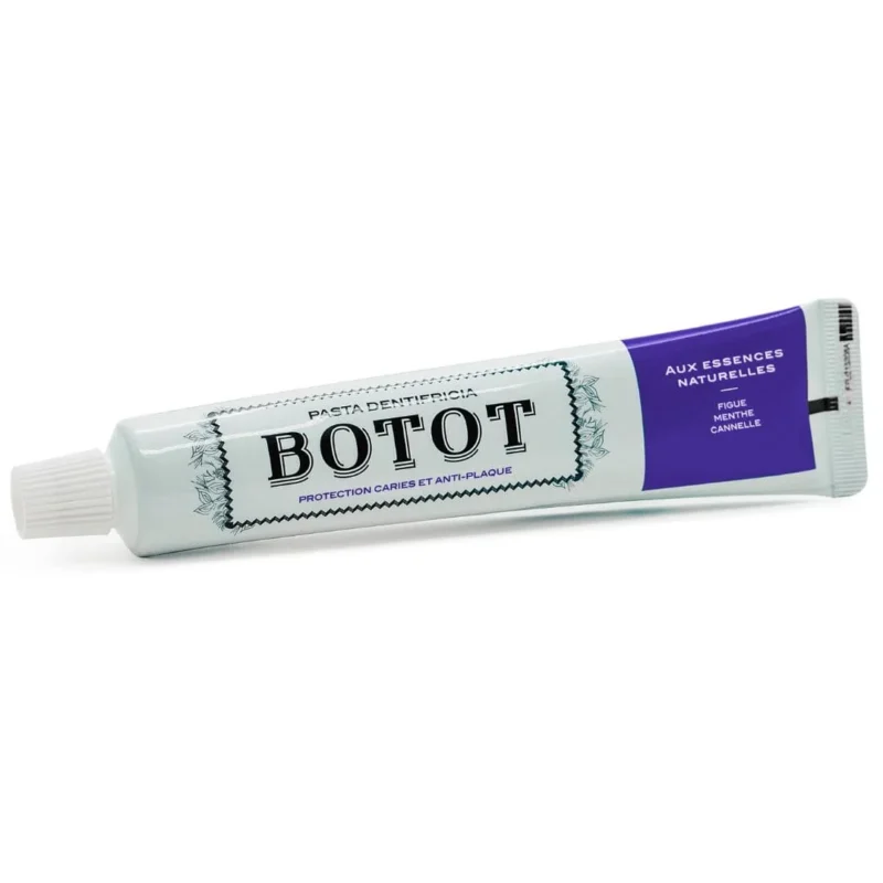 Botot Dentifrice Protection Carries & Anti-Plaque Figue, Menthe & Canelle – 75ml