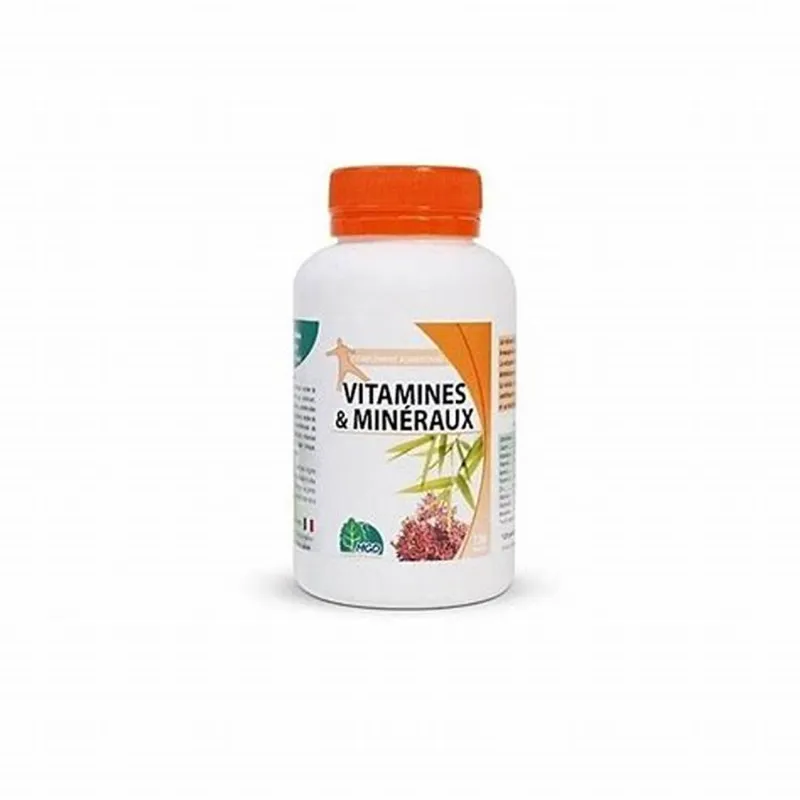 MGD NATURE VITAMINES ET MINERAUX 120 GELULES