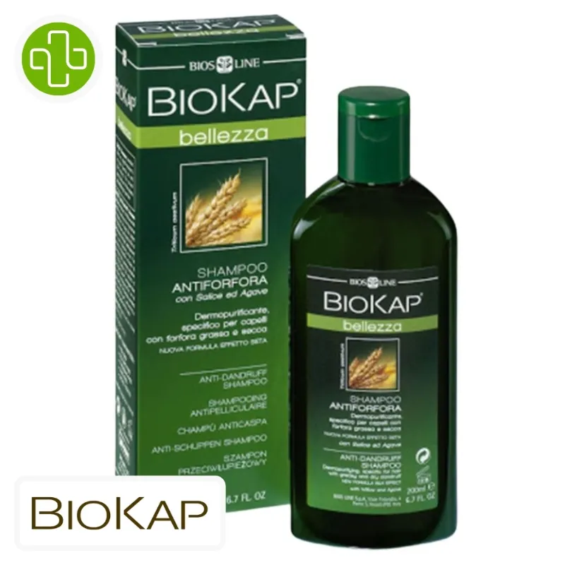 Biokap Bellezza Shampoing Anti-Pelliculaire – 200ml