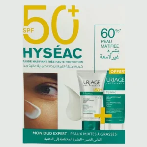 Uriage Hyséac Fluide SPF50+ 50 ml + Gel Nettoyant