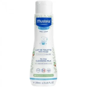 Mustela 2 en 1 – Le Duo Indispensable pour la Toilette de Bébé (Gel + Lait 200ml) – Image 3