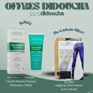 Somatoline Cosmetic Lissant fesses Masque perfecteur+ Cadeau offert