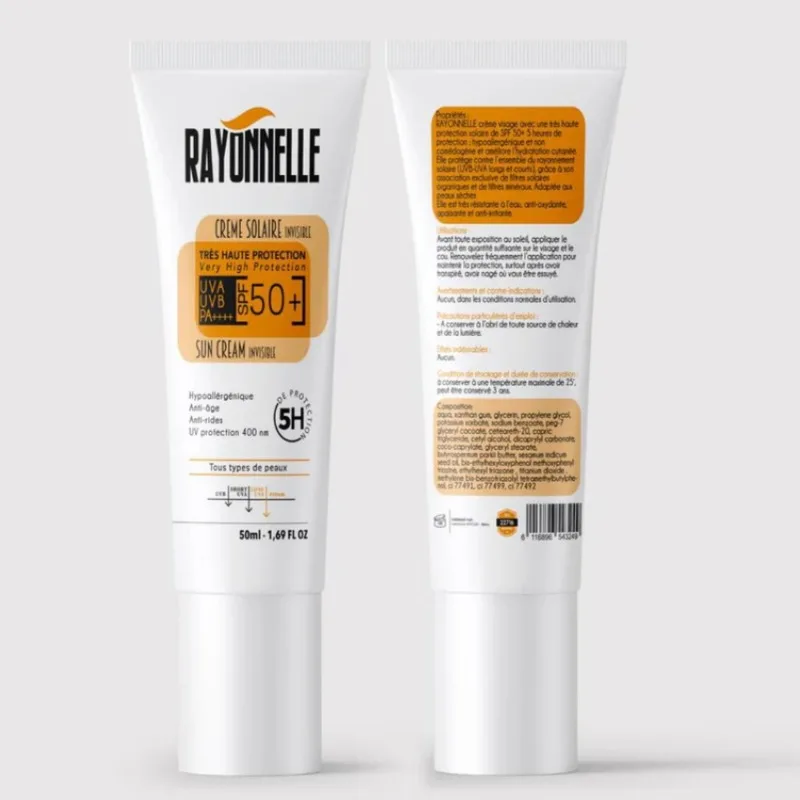 Rayonnelle SPF50+ invisible
