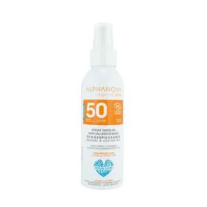 Alphanova Spray solaire familial certifié bio 150g