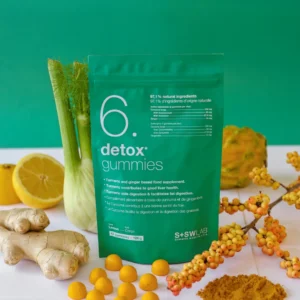 SSWLAB 6 DETOX GUMMIES 126G 42 GUMMIES GOUT CITRON – Image 2