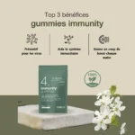 SSWLAB 4 IMMUNITY GUMMIES 126G 42 GUMMIES GOUT FRAMBOISE