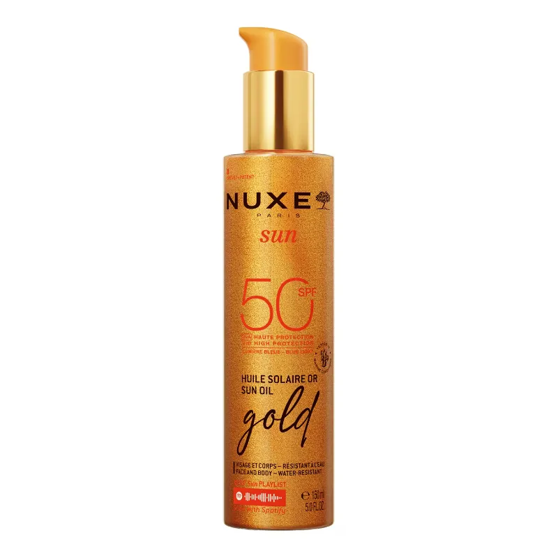 Nuxe Sun - Huile Solaire Or Haute Protection SPF50