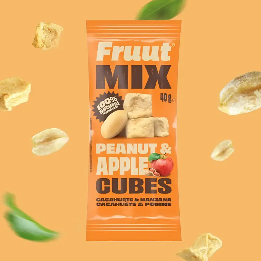 Fruut Mix Cubes Cacahuète et Pomme
