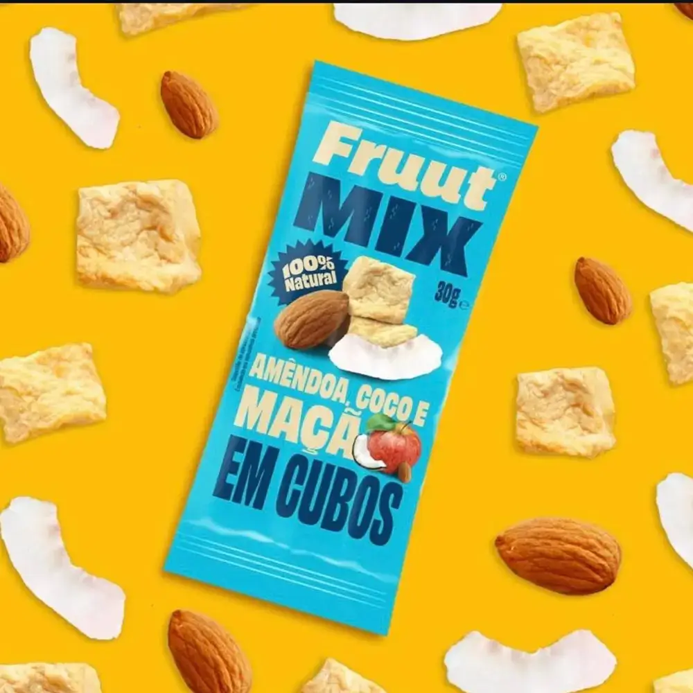 Cubes Pomme Amande et Noix de Coco