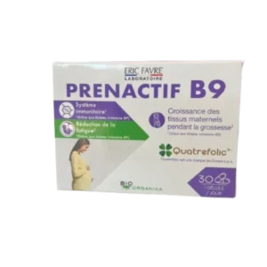 Eric Favre PrenActif B9 – Complément Révolutionnaire pour la Fertilité et la Grossesse