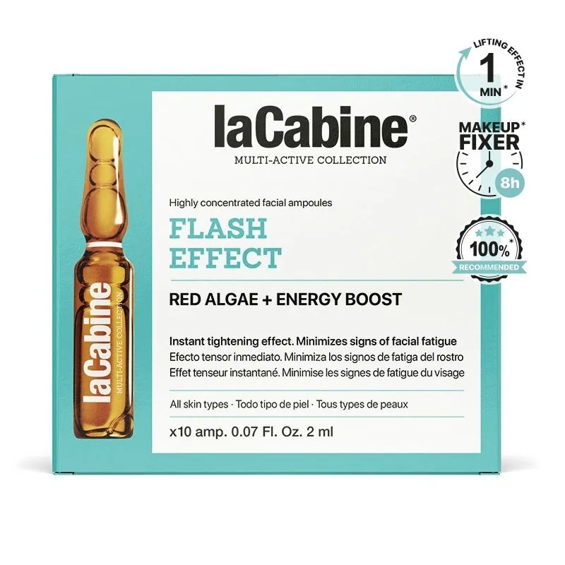 LA CABINE FLASH EFFECT AMPOULES 10x2ML