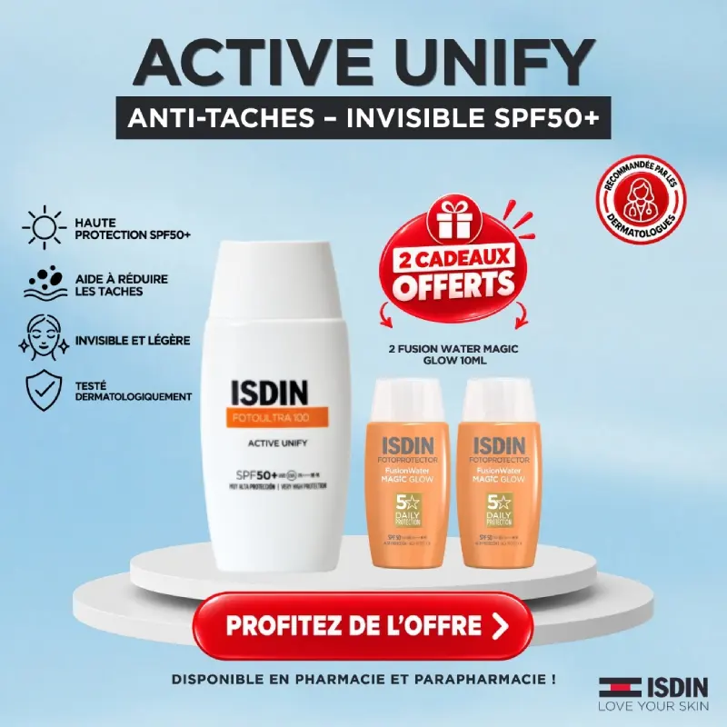 ISDIN Foto Ultra 100 Active Unify Dépigmentant Invisible SPF 50+ 50ml