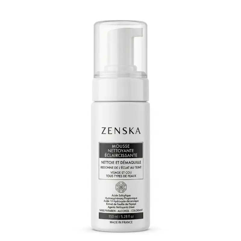 Zenska Mousse Éclaircissante 150 ml
