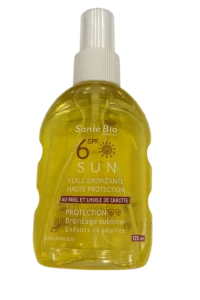 Santé Bio Huile Bronzante SPF6