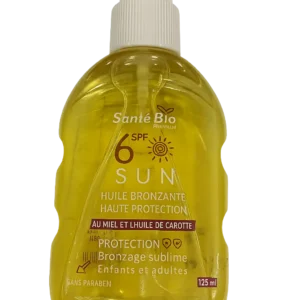 Santé Bio Huile Bronzante SPF6