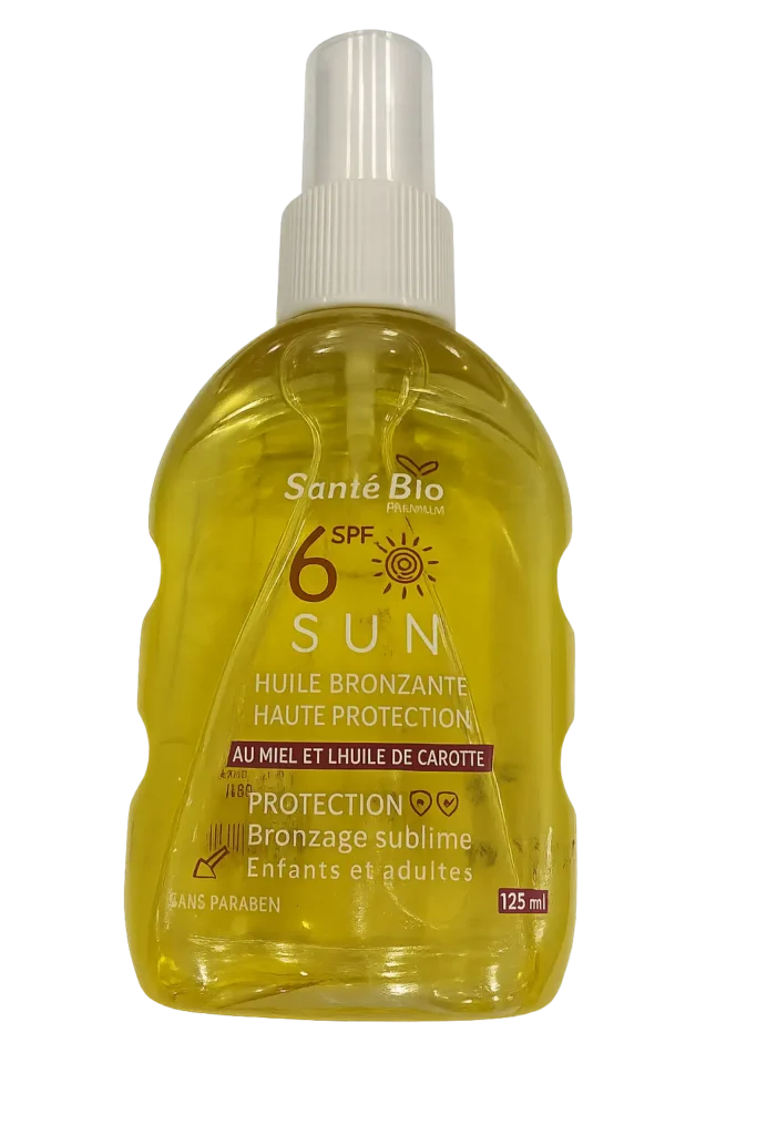 Santé Bio Huile Bronzante SPF6