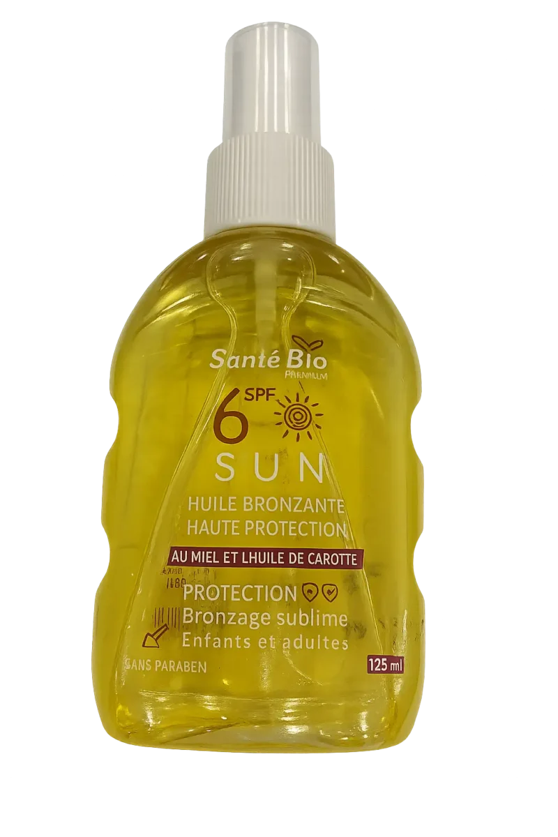 Santé Bio Huile Bronzante SPF6