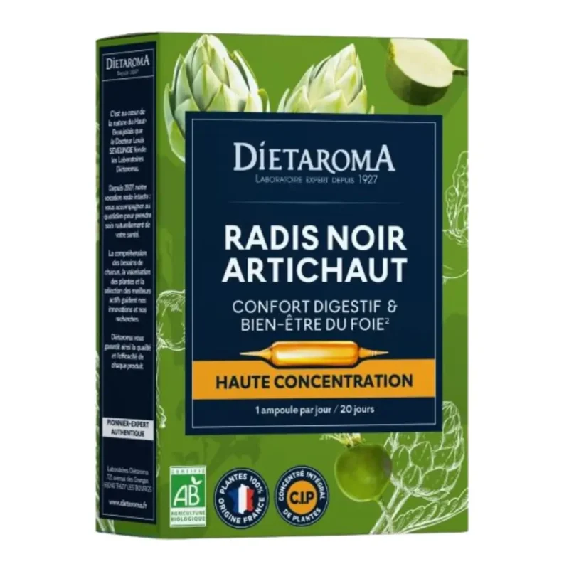 Dietaroma Radis Noir Artichaut