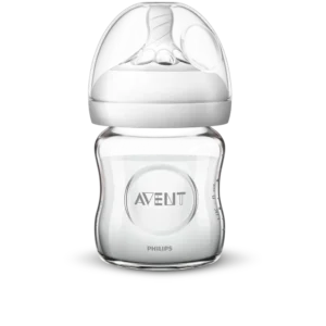 Avent Biberon en verre Natural 120ml 0M+ | SCF051/17 – Image 2