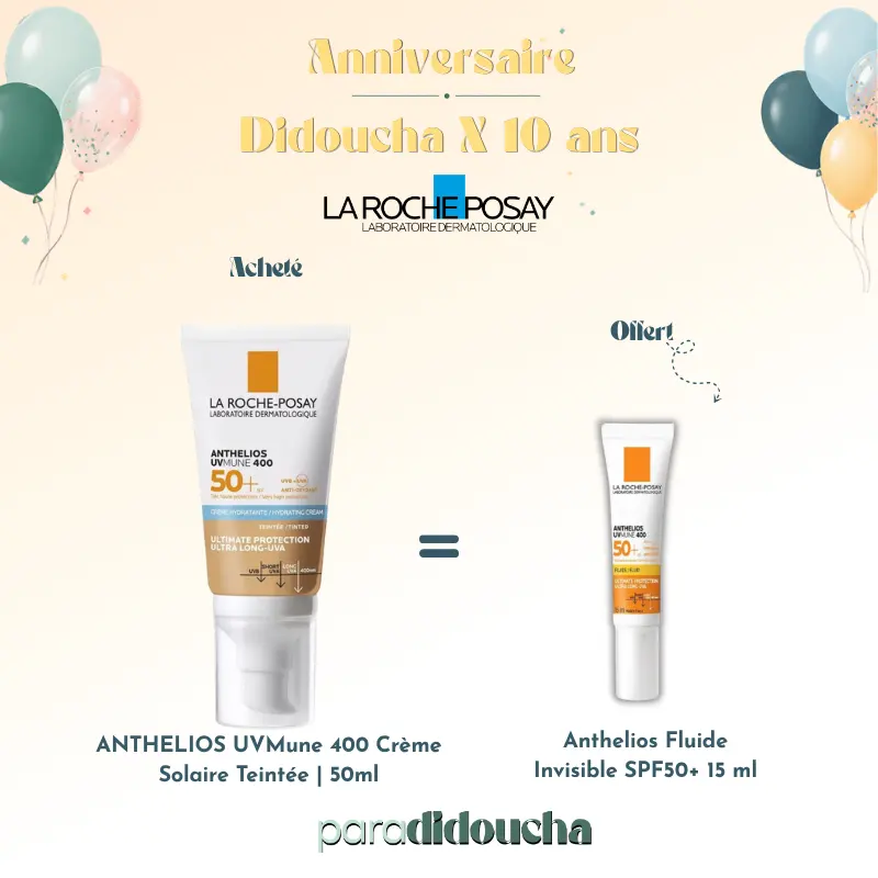 ANTHELIOS UVMune 400 Crème Solaire Teintée 50ml