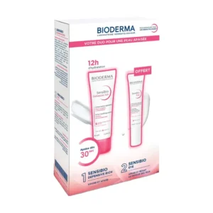 Bioderma SENSIBIO DS Gel Moussant 200ml + Duo Defensive Rich & Eye + Tote Bag OFFERTS – Image 2