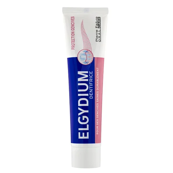 Dentifrice Elgydium Gencives - Gel anti-plaque à la Chlorhexidine pour protection optimale des gencives 75 ml