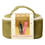 Photo du Coffret Novexpert contenant le Sérum Booster à l'Acide Hyaluronique 30ml et le Lip'Up Volumateur 8ml OFFERT.