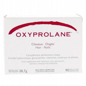 OXYPROLANE Cheveux et Ongles 90 Gélules | Force et Vitalité