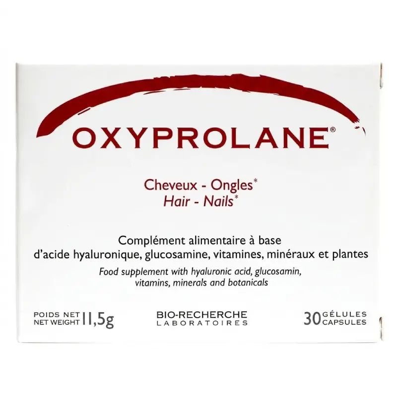 OXYPROLANE Cheveux et Ongles 30 Gélules | Coffret Force et Éclat
