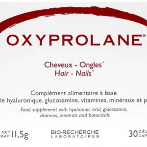 OXYPROLANE Cheveux et Ongles 30 Gélules | Coffret Force et Éclat