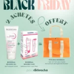 Photo du flacon de Bioderma SENSIBIO DS Gel Moussant 200ml, du pot de Crème Defensive Rich 40ml, du tube de Contour des Yeux 15ml, et du Tote Bag Bioderma OFFERTS.