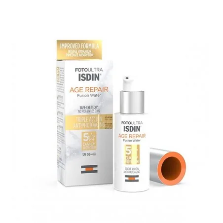 ISDIN Age Repair SPF 50+ crème solaire anti-âge visage protection UVA UVB