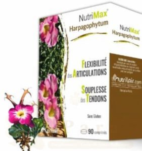 Harpagophytum Nutrimax - Complément alimentaire pour la souplesse et la mobilité des articulations, 90 comprimés