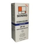 Skining Écran Invisible Hydratant SPF 50+ pour peaux sèches 50ml – Crème solaire hydratante