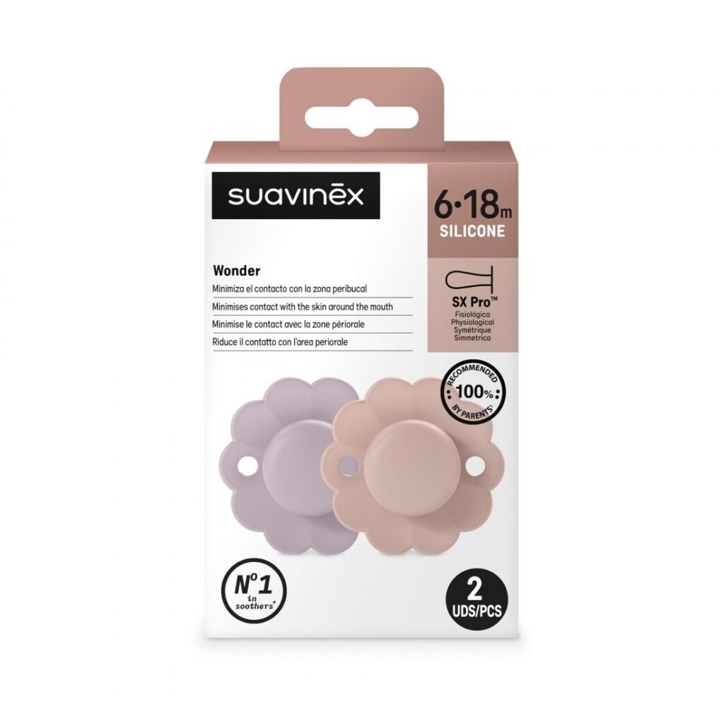 SUAVINEX Sucette 6/18 Mois (Lot x2) l p