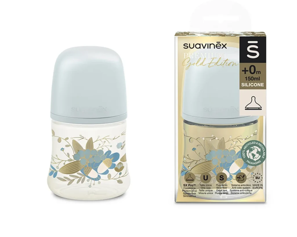 SUAVINEX Biberon Polyamide 150 ml Gold-paradidoucha