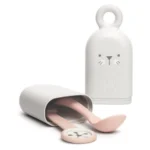 SUAVINEX Set Repas Nomade Porte-Cuillère + Cuillère + Attache Bavoir Ultra-Completg-paradidoucha